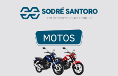 Leilão de Motocicletas - Segunda-Feira - 19/05/2025